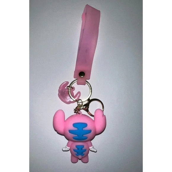 New Pink and blue stitch keychain. - Picture 3 of 3